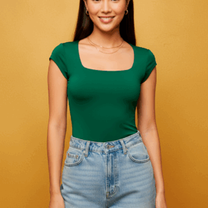 Body Decote Quadrado