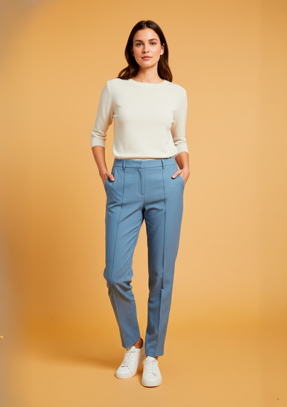 Calça Reta Alfaiataria Sky