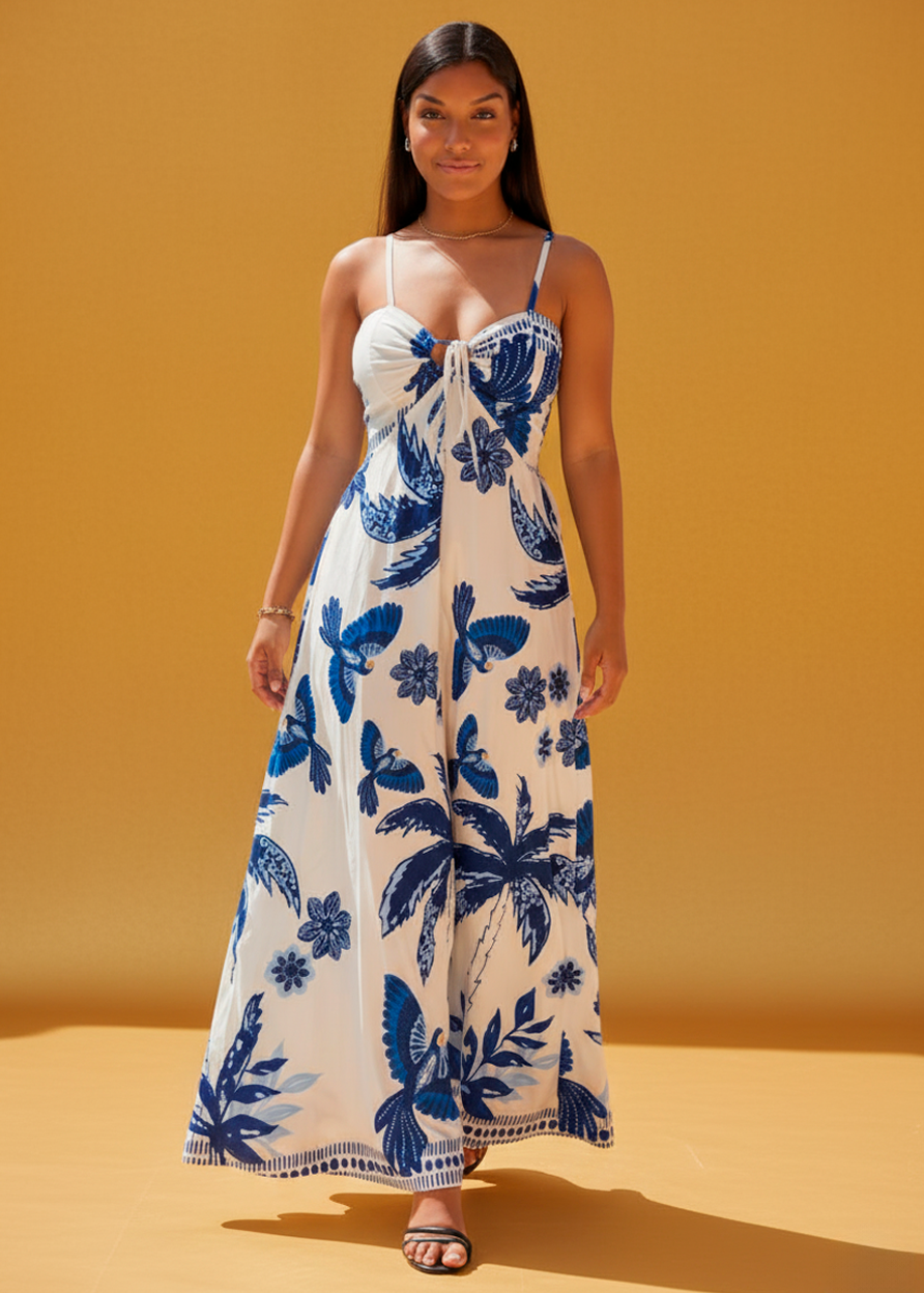 Macacão Tropical Pássaros