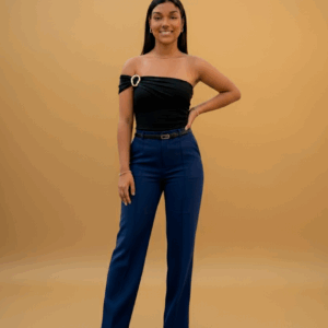 Body Ombro Único Drapeado