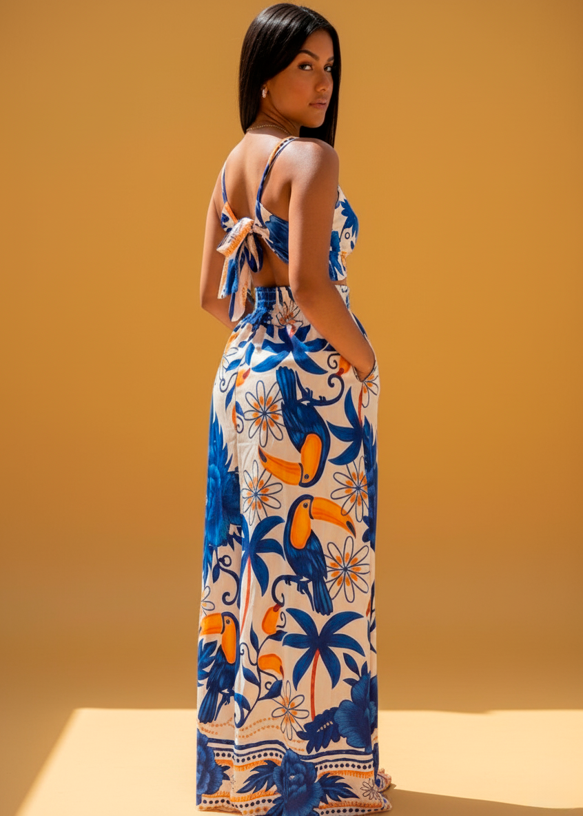 Macacão Tucano Amarração