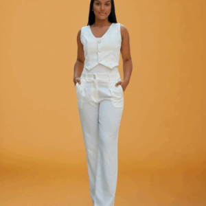 Conjunto GLOW Alfaiataria Branca