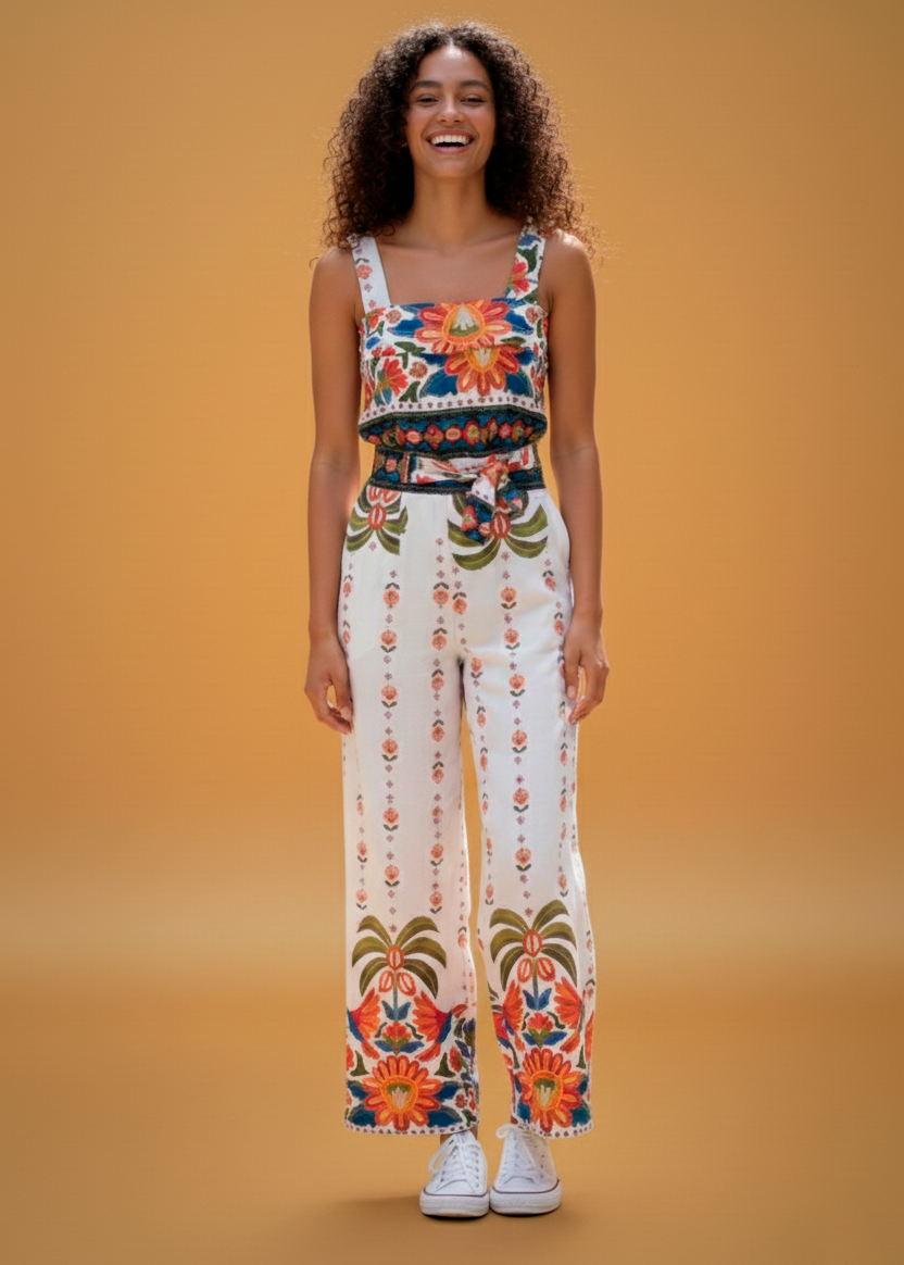 Macacão Estampa Étnica