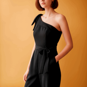 Macacão Social Ombro Único