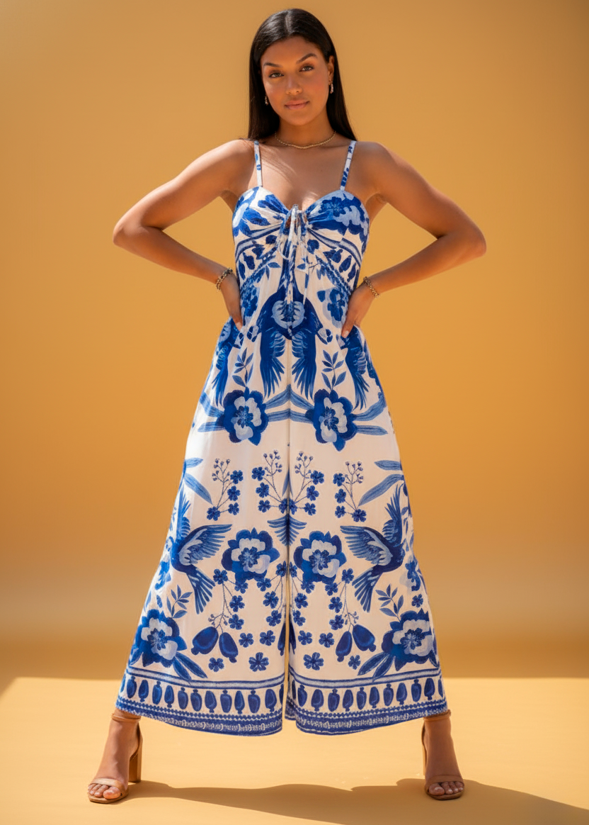 Macacão Azul Summer